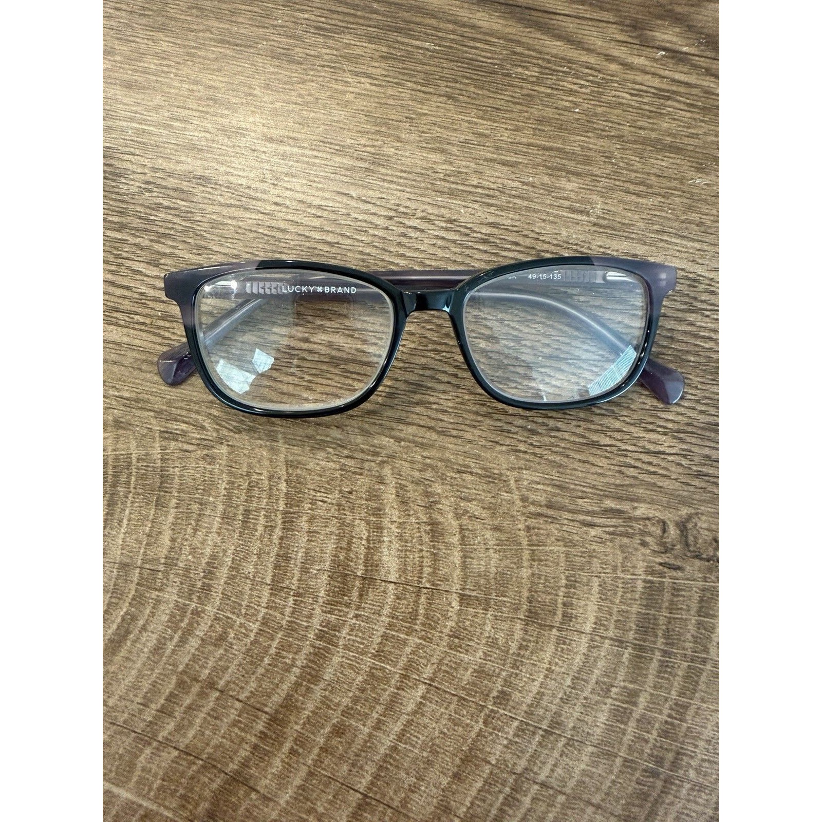 Original Lucky Brand D716 Black Eyeglasses New Plastic 4915135